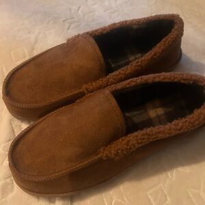 Gold Toe Men's Brown Suede Loafers